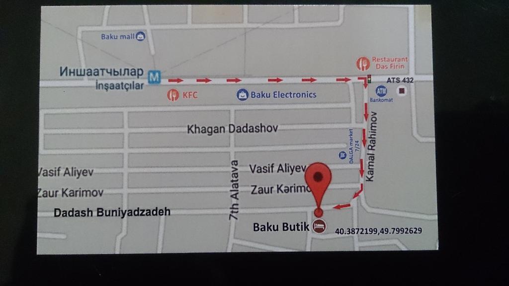 Baku Butik Mini-Hotel Екстер'єр фото